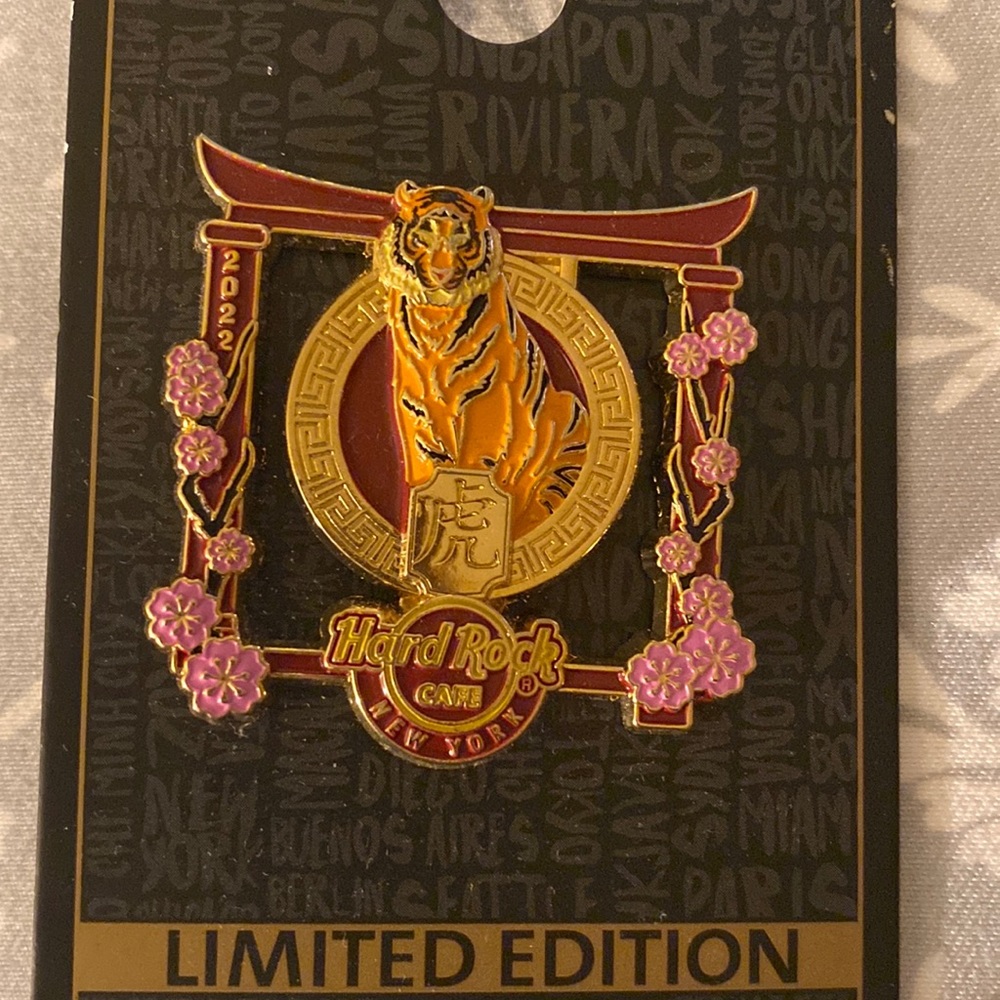 Limited edition Chinese New Year Hard Rock Pin 2022